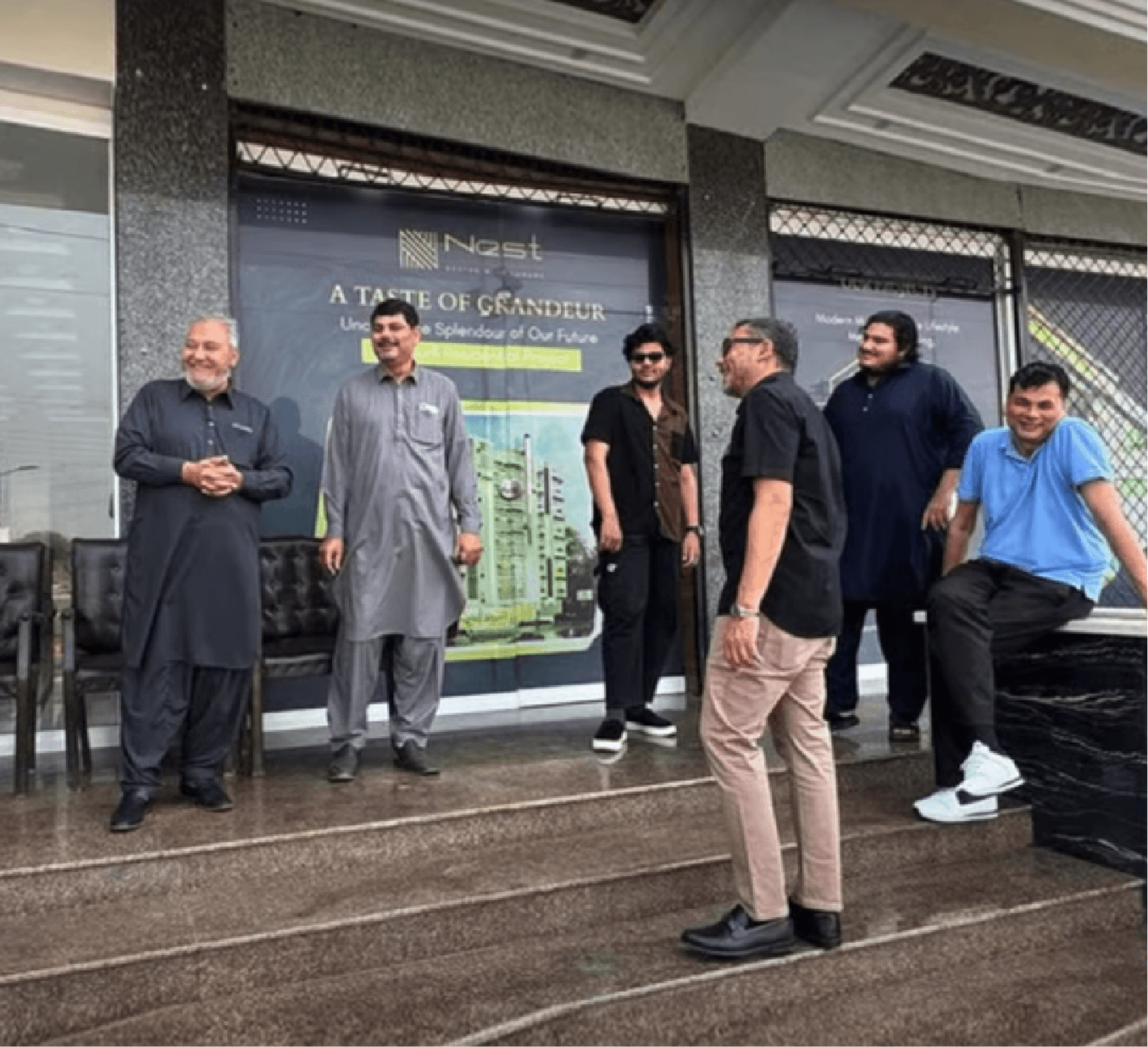 Asher performs ground-breaking of the latest project by Riseonics - The Nest