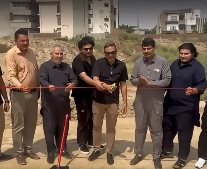 Asher performs ground-breaking of the latest project by Riseonics - The Nest